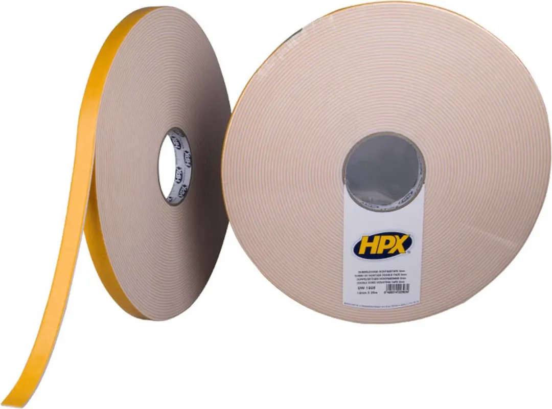 HPX Dubbelzijdige Bevestigingstape 19mm x 25m