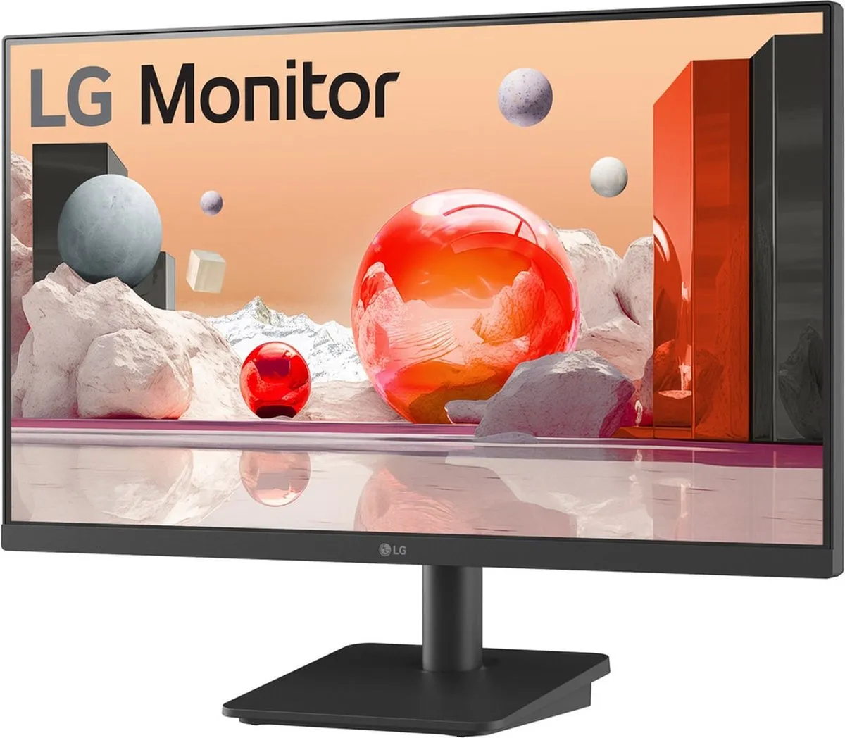 LG 24BA400-B Monitor Full HD 24" - Zwart - afbeelding 6 van 6