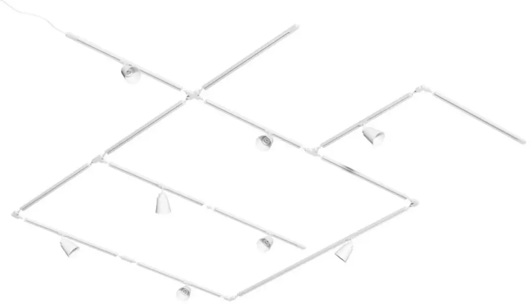 Nordlux Koniekel Link LED Railspot GU10 35W - Zwart - afbeelding 2 van 6