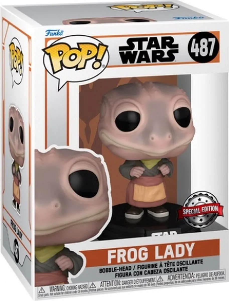 Funko Pop! Star Wars Frog Lady Exclusive 54530 - Veelkleurig