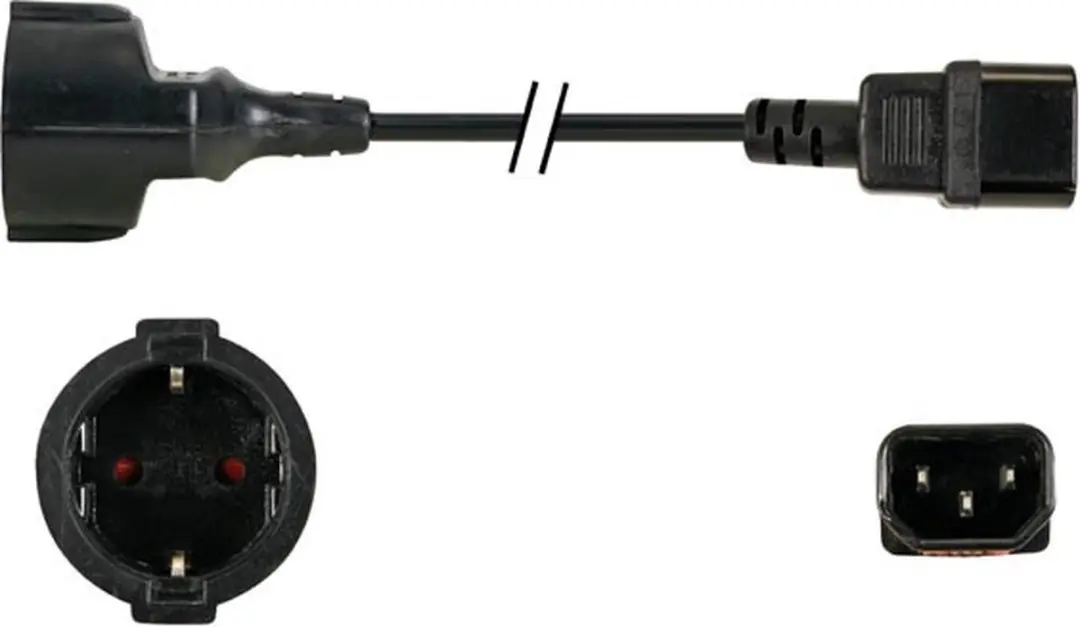 Perel Voedingskabel H05VV-F 3G1 1.8m 2500W