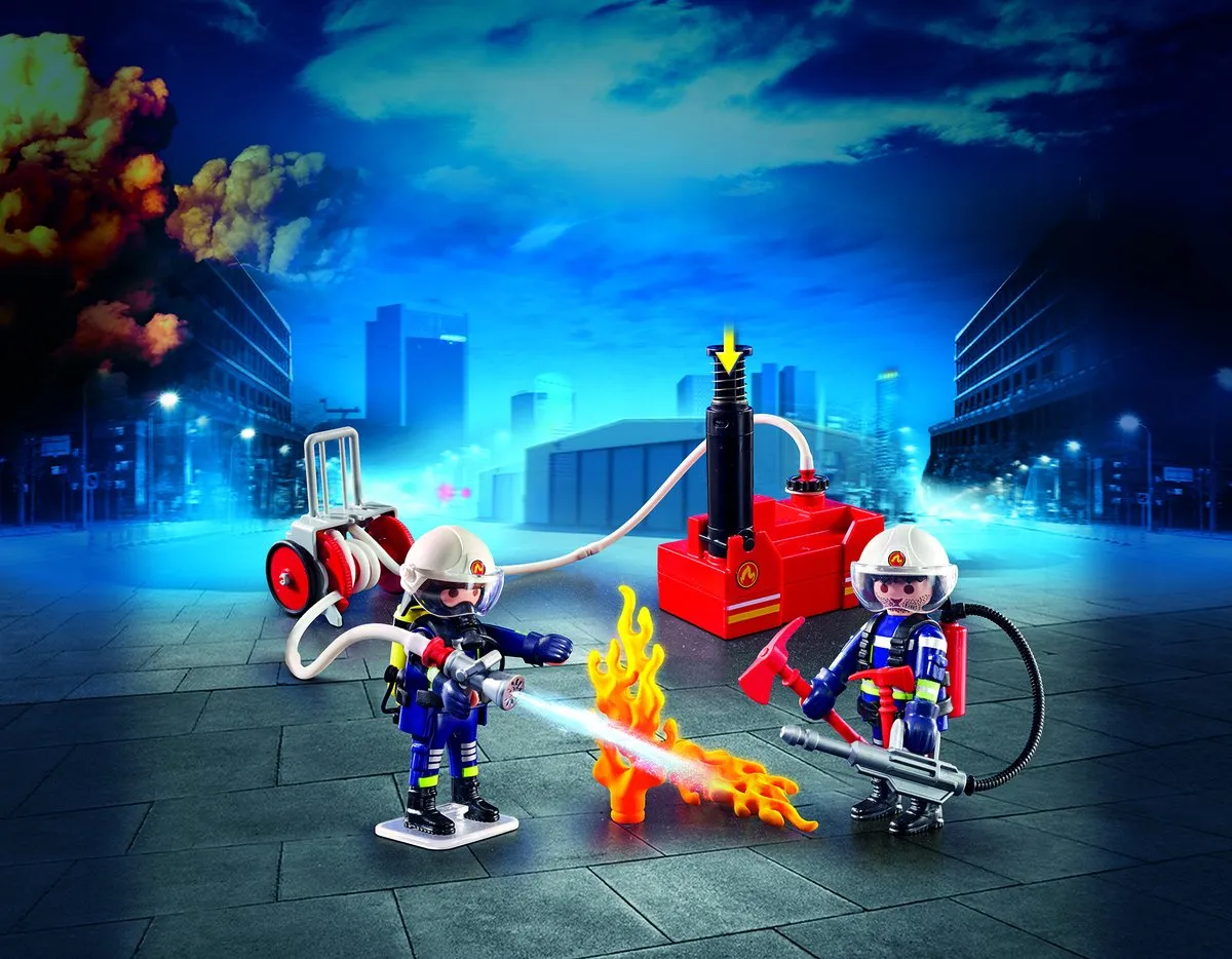 Playmobil City Action Brandweer 70557 - Brandweerwagen Multicolor