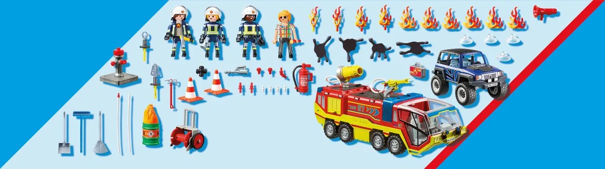 Playmobil City Action Brandweer 70557 - Brandweerwagen Multicolor