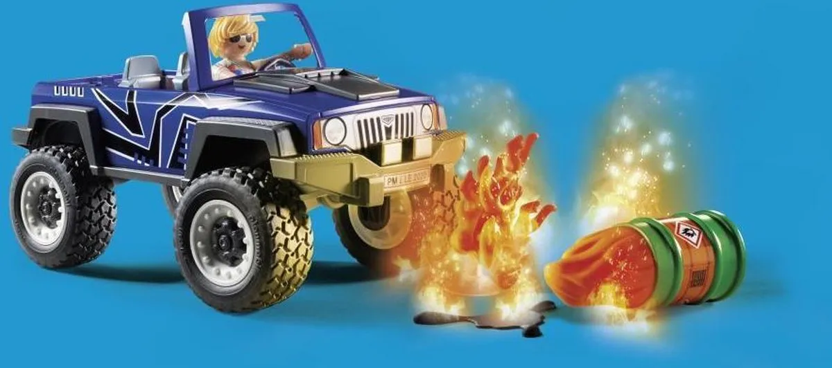 Playmobil City Action Brandweer 70557 - Brandweerwagen Multicolor