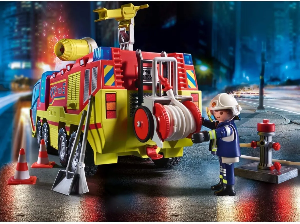 Playmobil City Action Brandweer 70557 - Brandweerwagen Multicolor - afbeelding 6 van 6