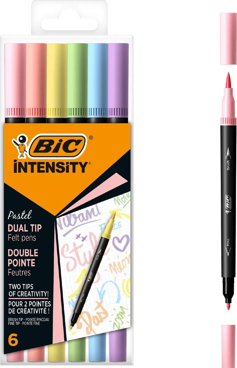 Bic Intensity Dual Tip Viltstiften