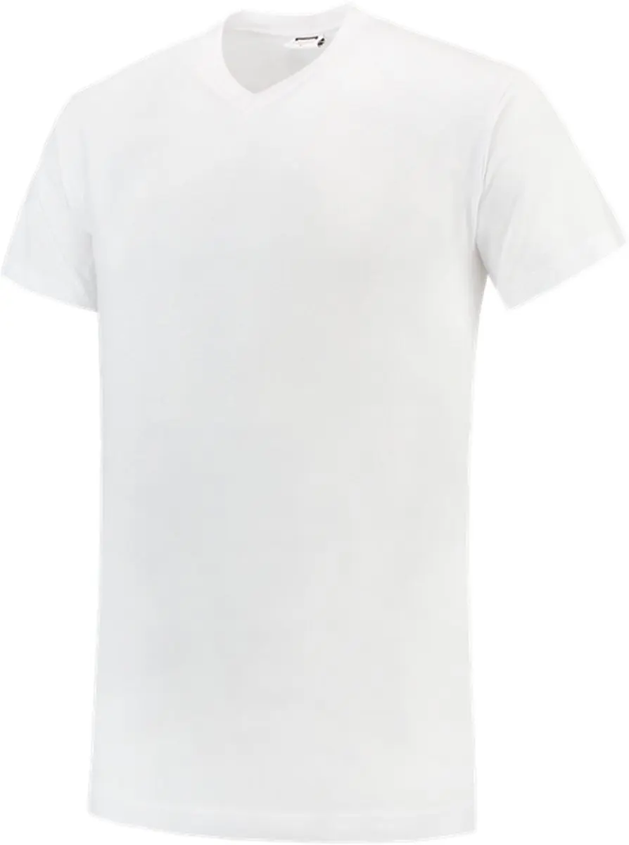 Tricorp T-shirt V-hals 101007 - Wit - S