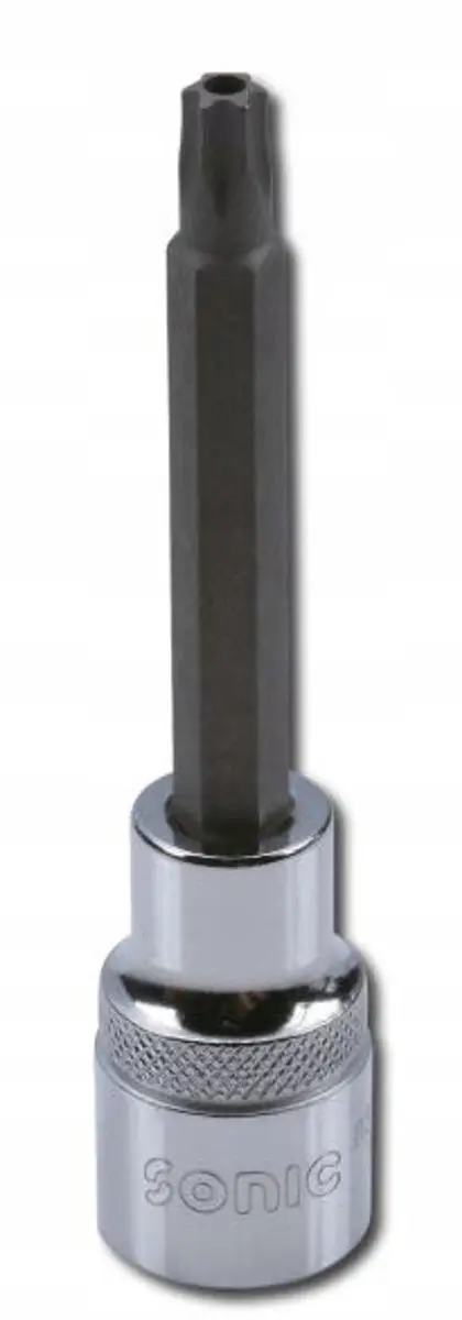 Torx Tamper Bit Dop 1/2" T45H, 100mm Lengte