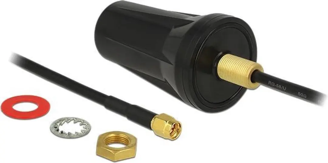 Delock ISM 433MHz Antenne SMA - 2dBi - Zwart