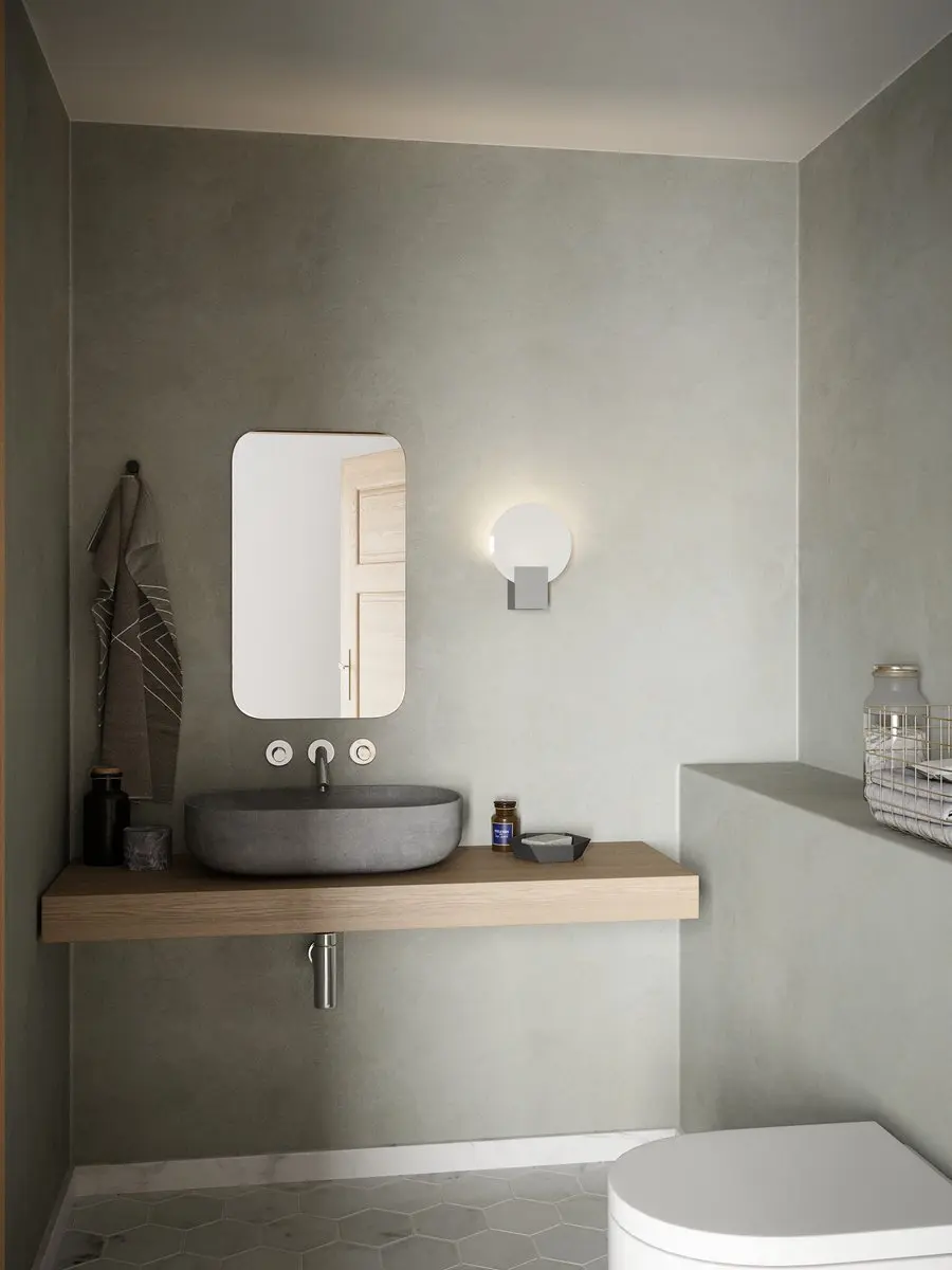 Nordlux Hester Wandlamp LED - 10W - 20cm - Wit - afbeelding 4 van 4