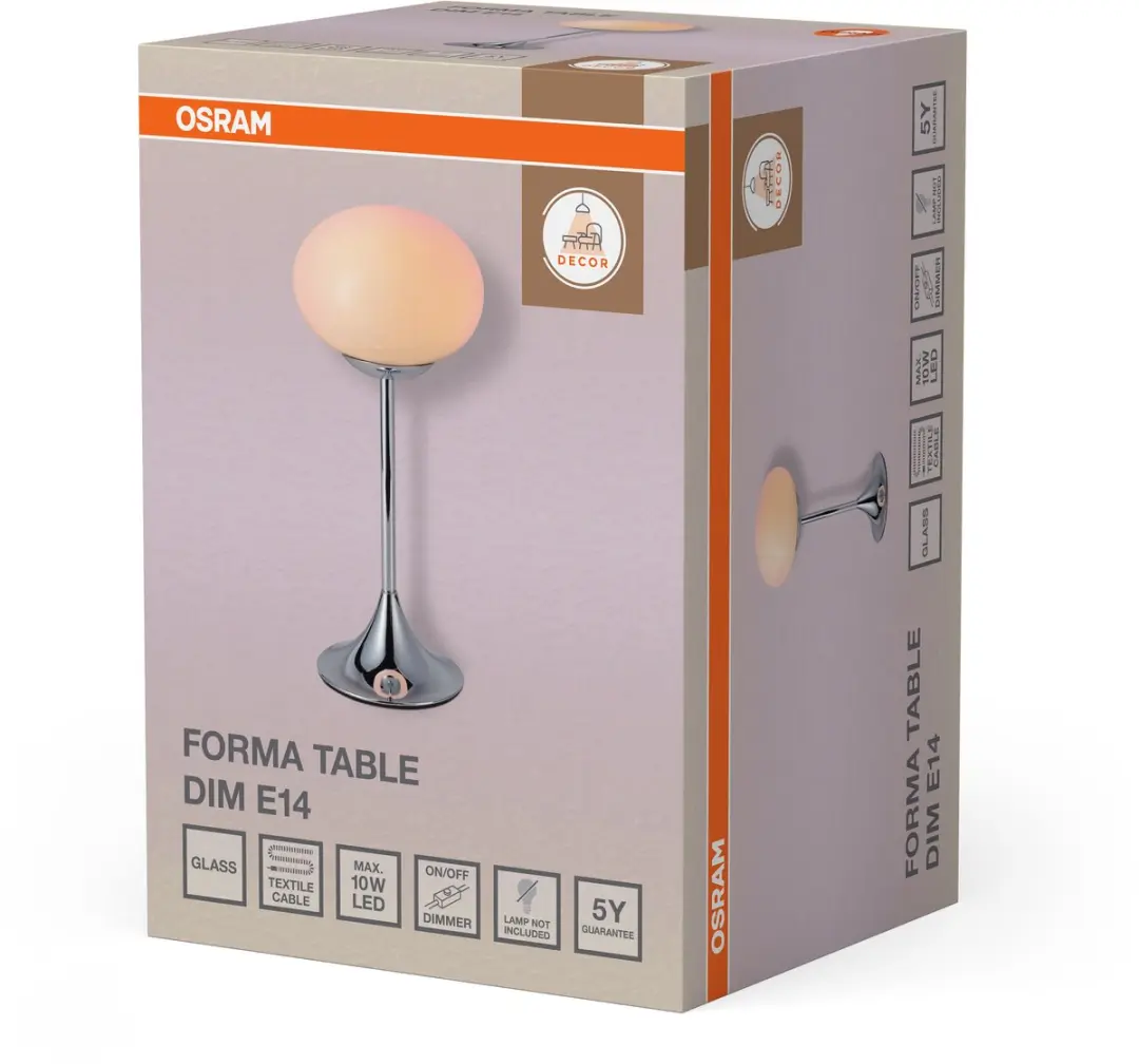 Osram Decor Forma Table E14 DIM Roze - 200cm