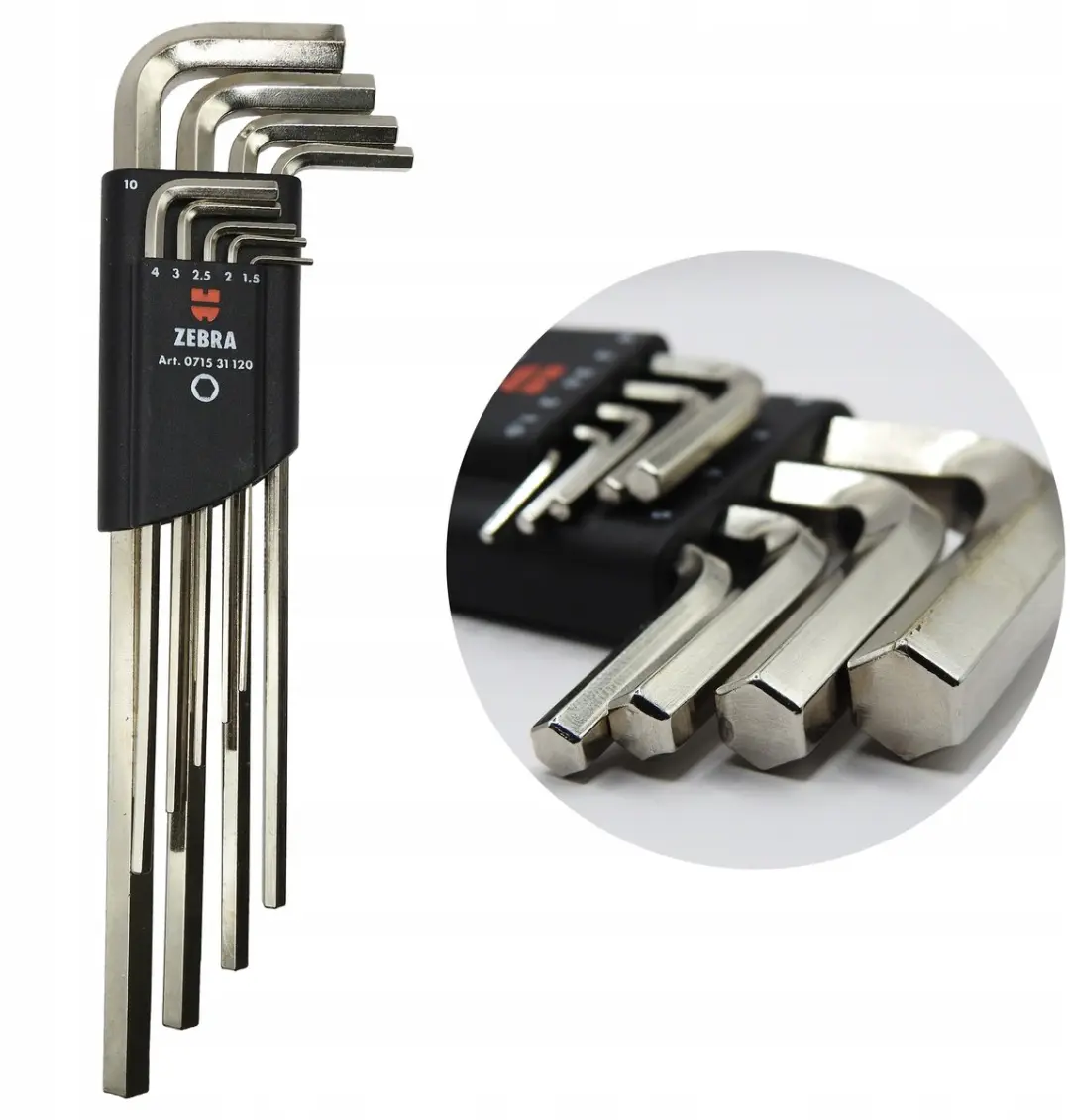 Lange Inbussleutel Set 1.5-10MM 9 Delig