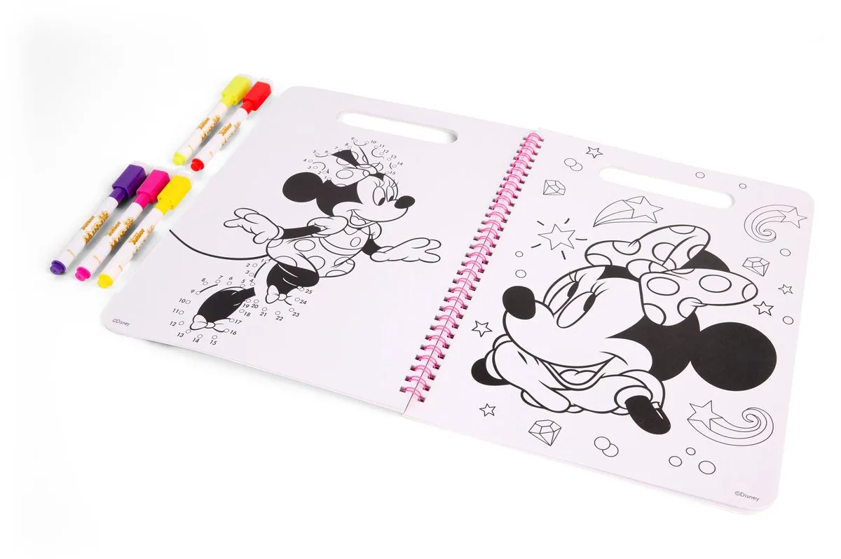Disney Minnie Mouse Wipe-Clean Activiteiten Set - 40 Velletjes