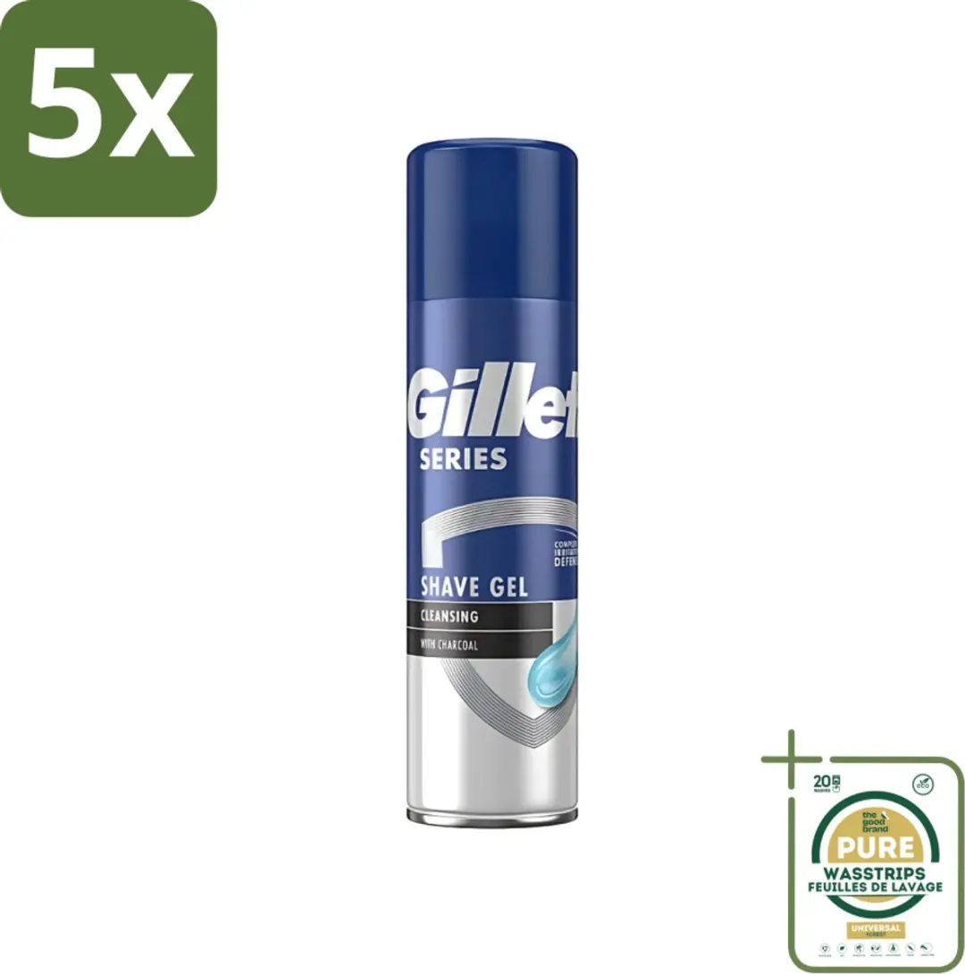 Gillette Series Scheergel Charcoal 1000ml