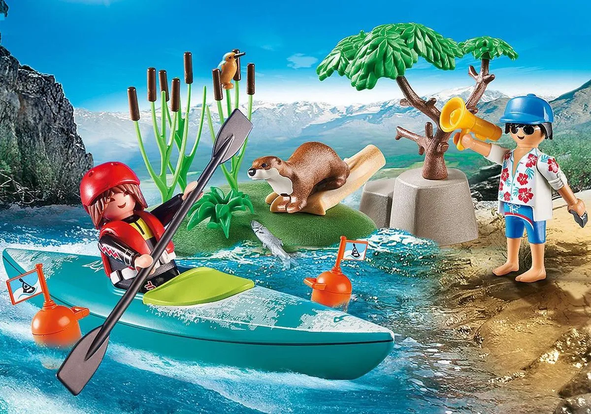 Playmobil 70035 Kayak Training StarterPack - Multicolor - afbeelding 6 van 6