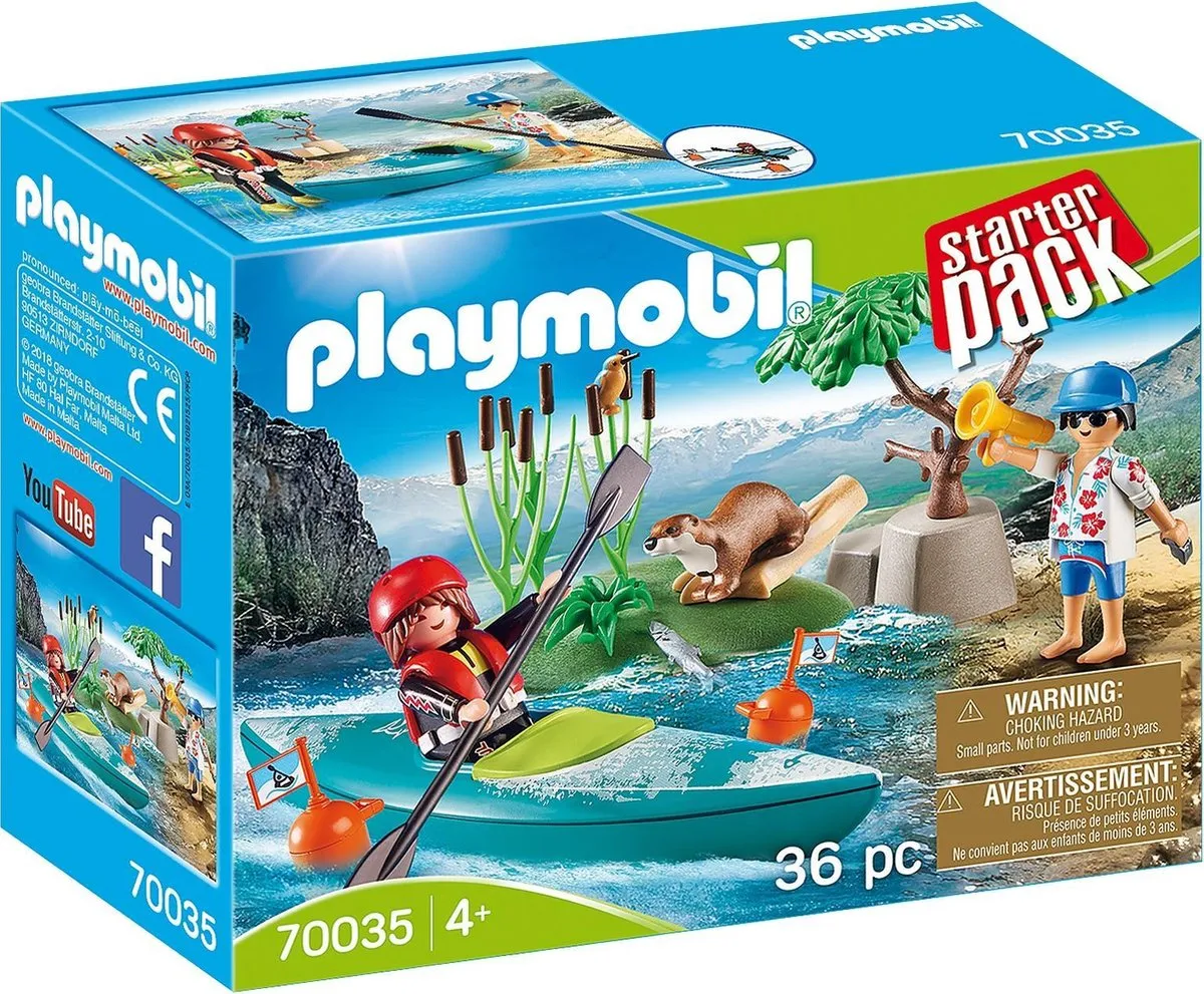 Playmobil 70035 Kayak Training StarterPack