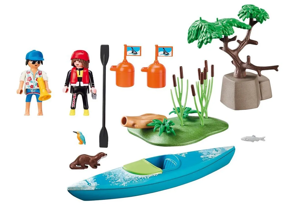Playmobil 70035 Kayak Training StarterPack - Multicolor