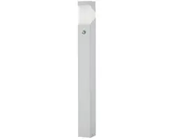 Lucande Padverlichting Zuillamp Aluminium 100cm - E27 - Lichtgrijs/Opaalwit