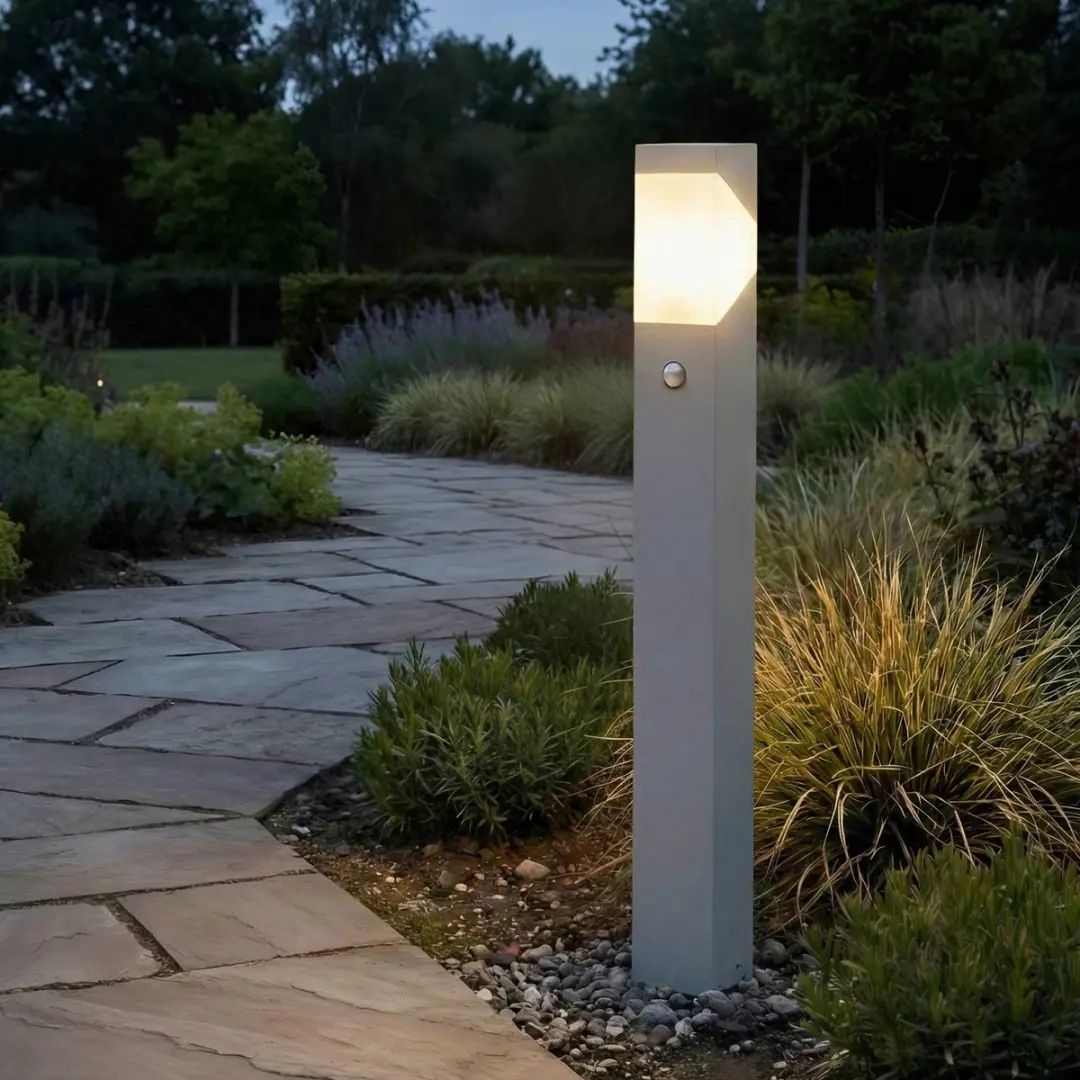 Lucande Padverlichting Zuillamp Aluminium 100cm
