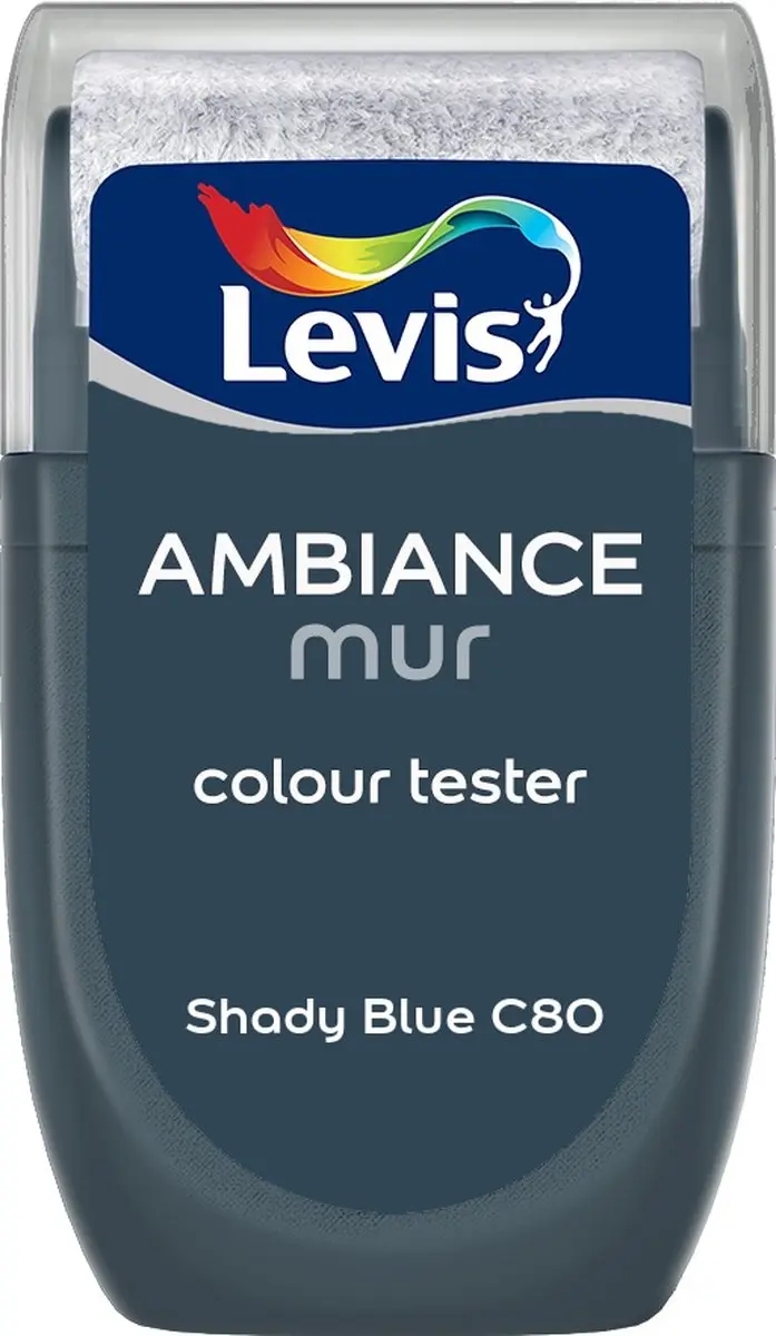 Levi's Muurverf Kleurtester Shady Blue C80