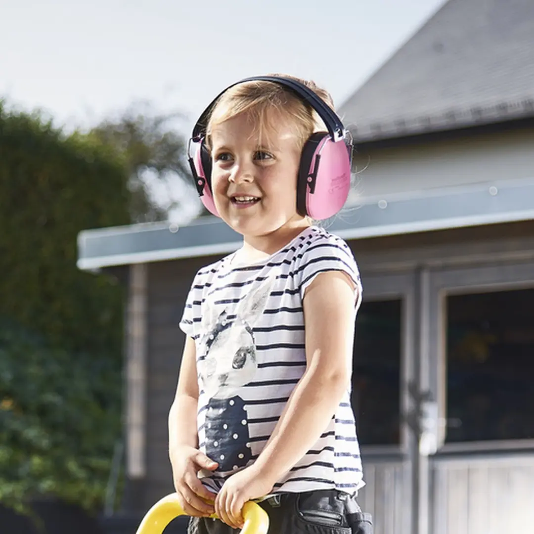 Wolfcraft Gehoorbescherming Kinderen 27dB - Roze