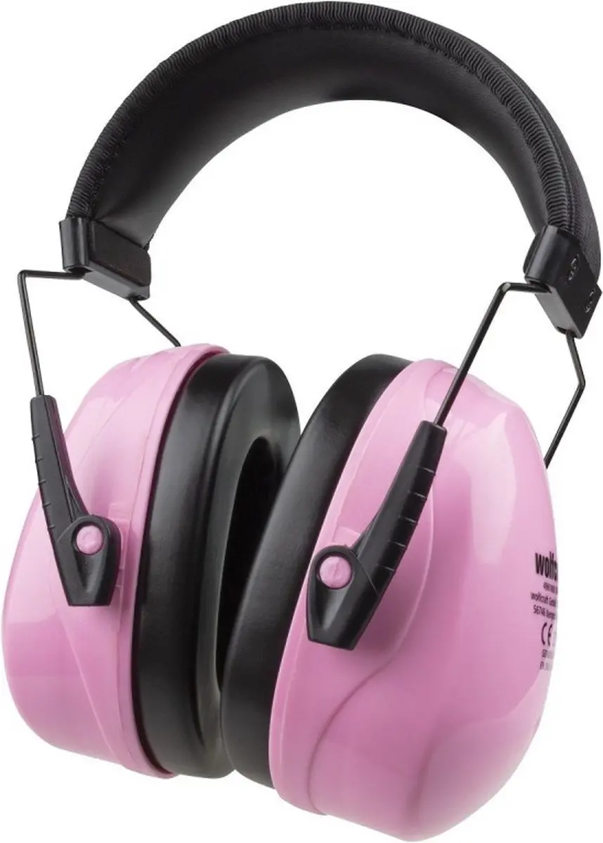 Wolfcraft Gehoorbescherming Kinderen 27dB - Roze