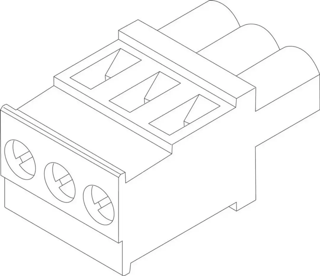 Bosch Aansluitklem 3-pol PK-Mod