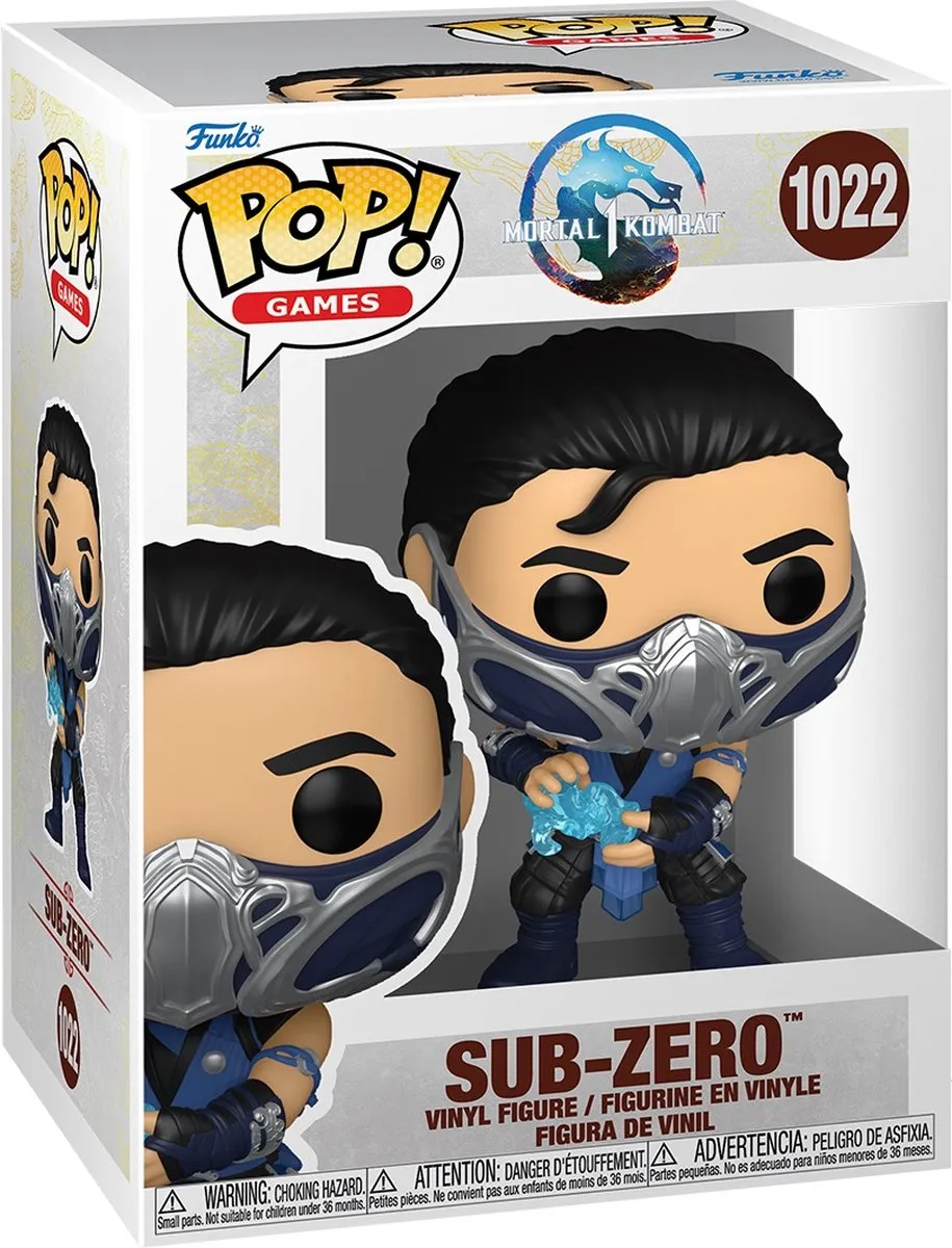 Funko Pop Games Mortal Kombat 1 Sub-Zero 9,5cm - Multi