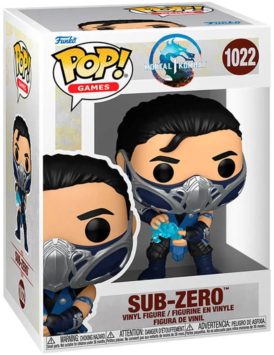 Funko Pop Games Mortal Kombat 1 Sub-Zero 9,5cm - Multi - afbeelding 6 van 6