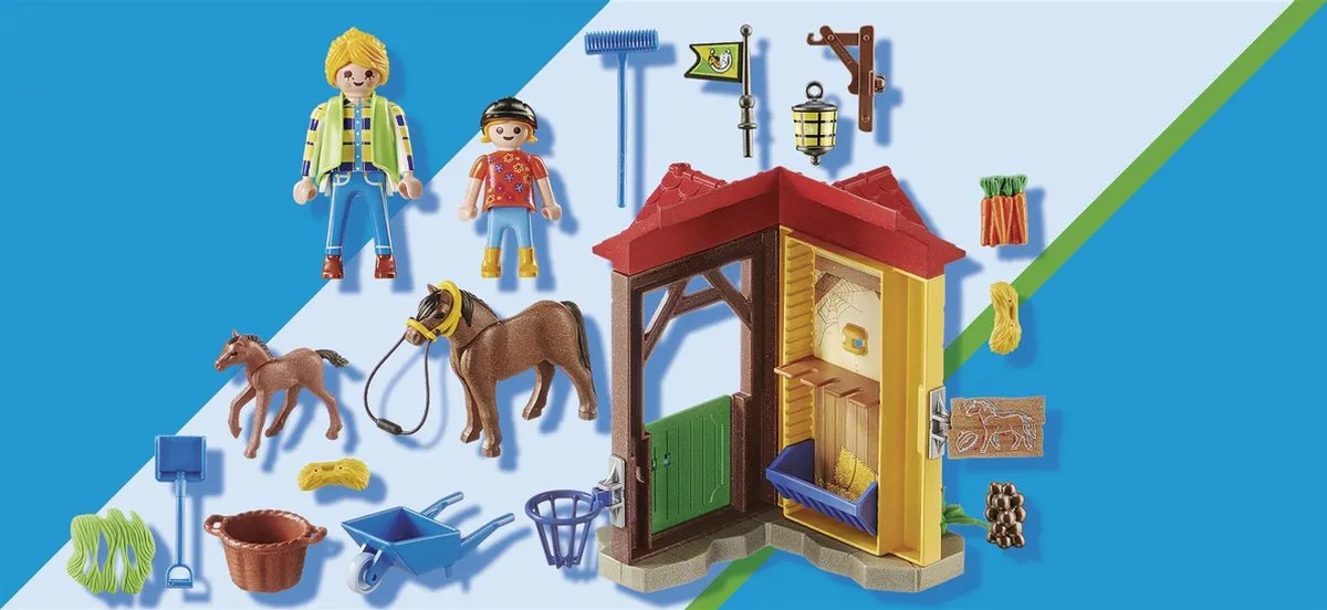 Playmobil Country Starterpack Manege 70501 - Multicolor
