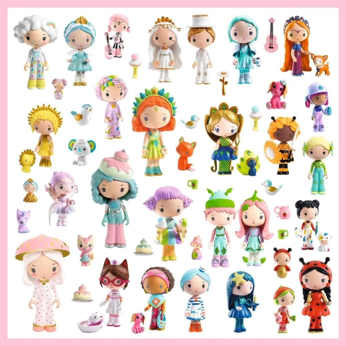 Djeco Metallic Stickers - 160 Stuks