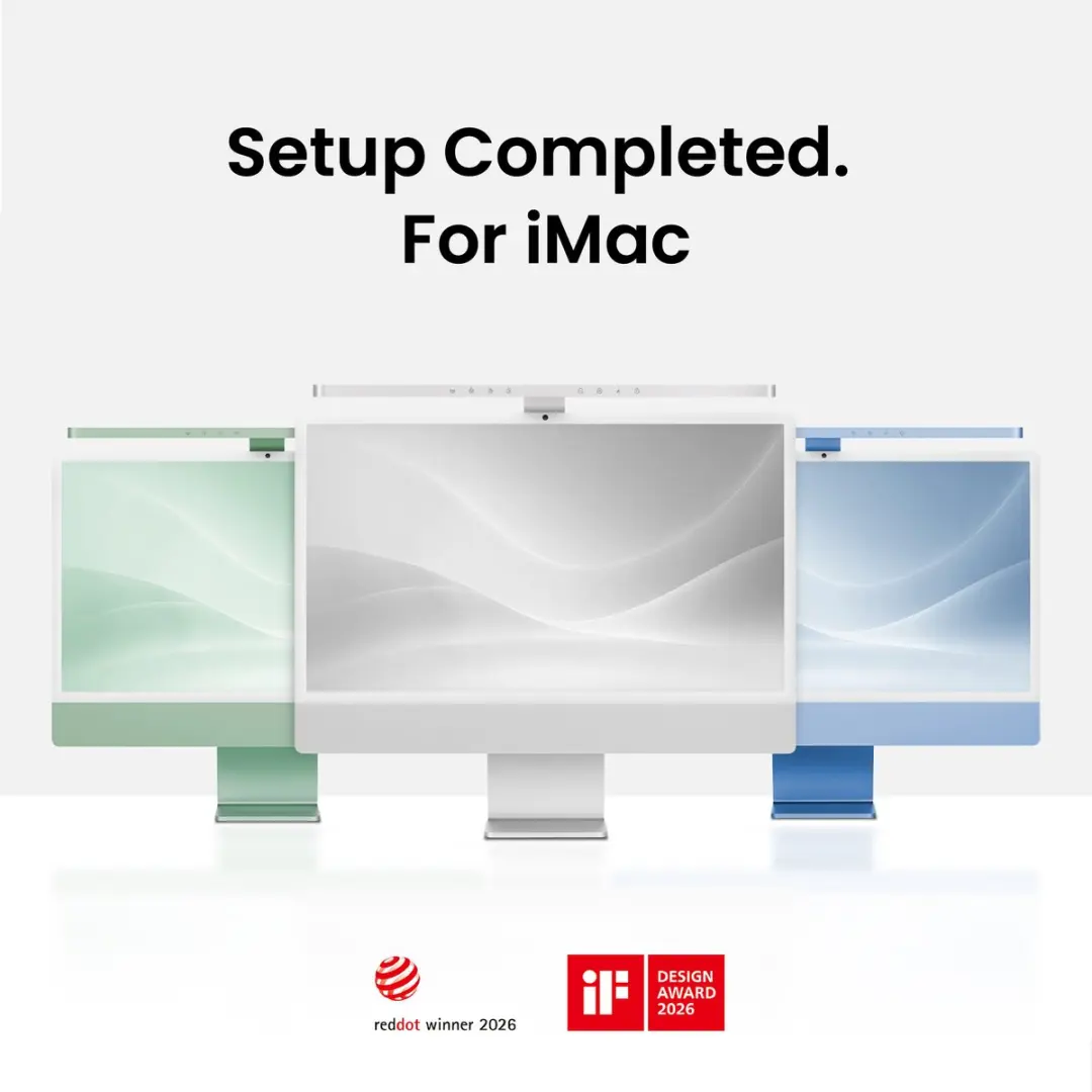 BenQ iScreenBar Monitorlamp - Zilver