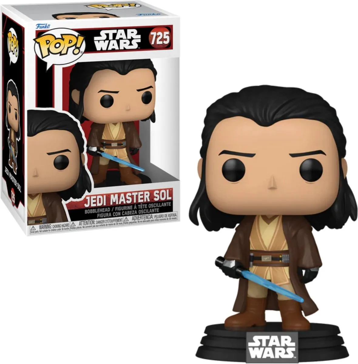 Funko Star Wars The Acolyte Jedi Master Sol 79758 Pop! - Meerkleurig