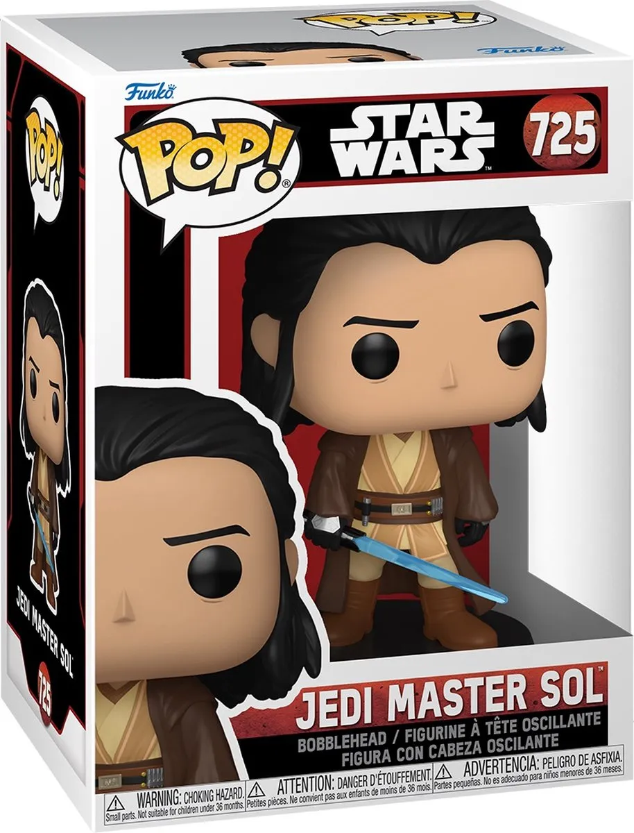Funko Star Wars The Acolyte Jedi Master Sol 79758 Pop! - Meerkleurig