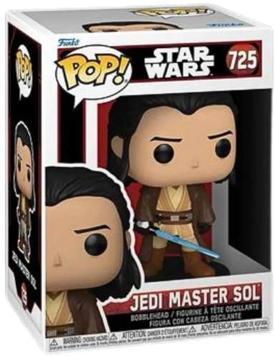Funko Star Wars The Acolyte Jedi Master Sol 79758 Pop! - Meerkleurig