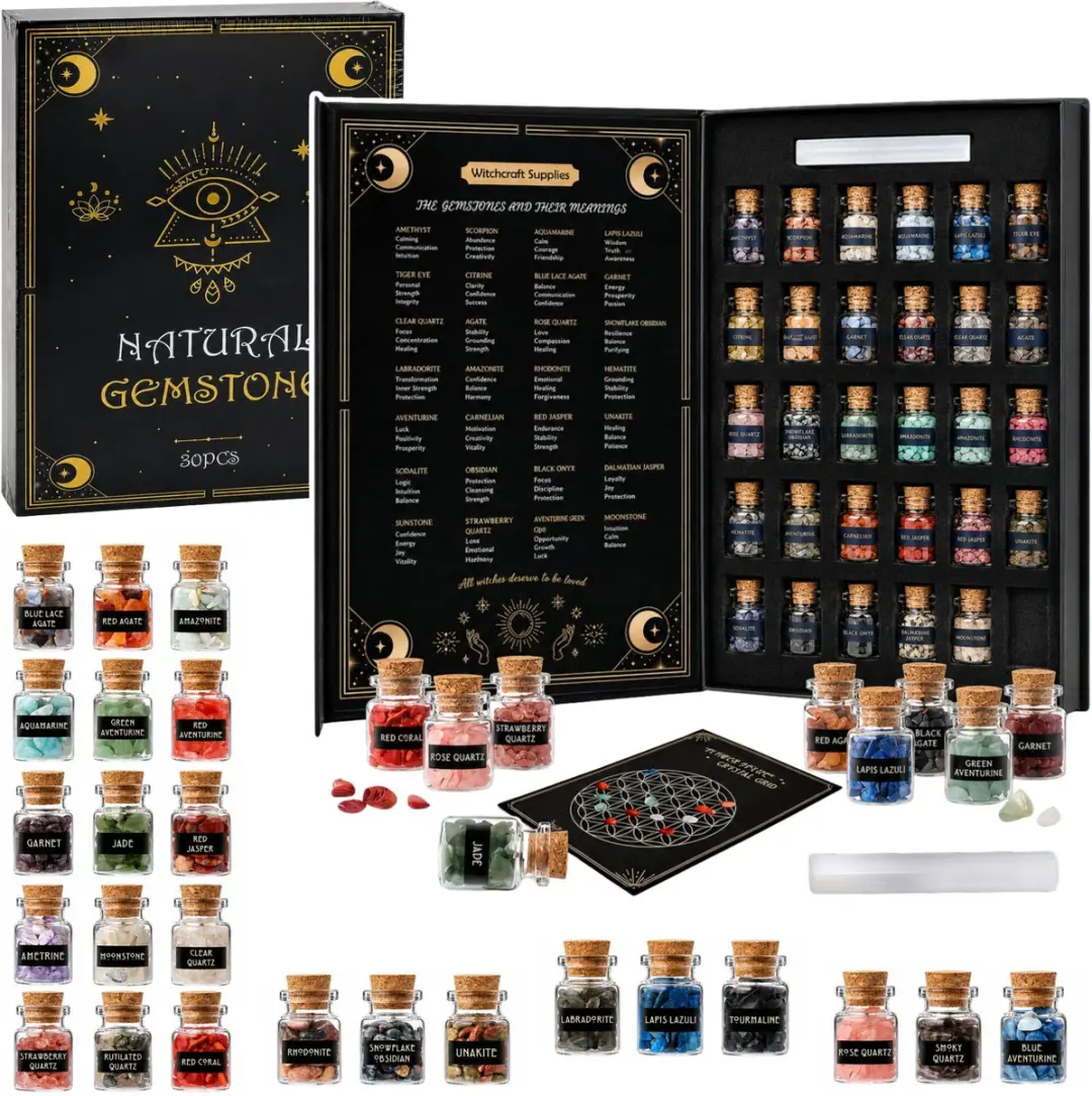 Lean Toys Mineralen & Edelstenen Set 30 Stuks