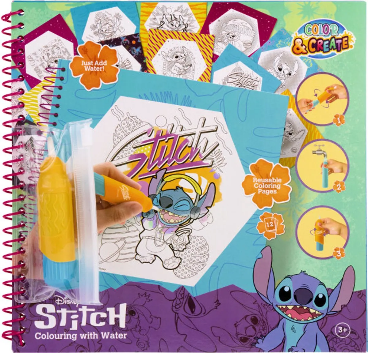 Disney Stitch Water Kleurboek