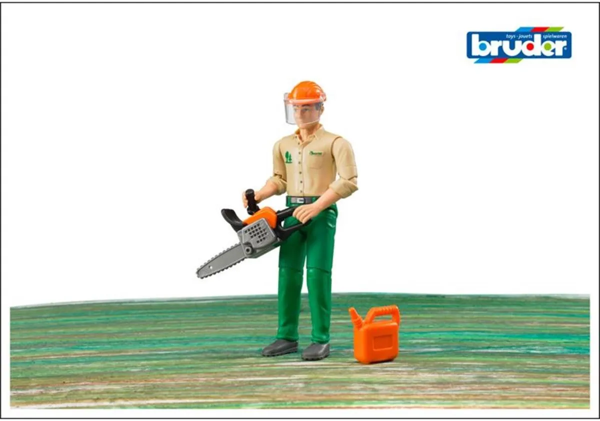 Bruder Bworld Bosbouwfiguur 60030 - Multicolor