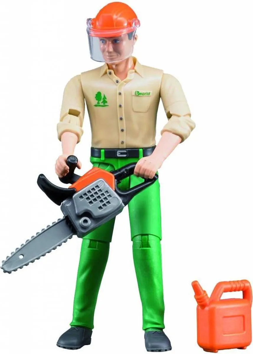 Bruder Bworld Bosbouwfiguur 60030 - Multicolor