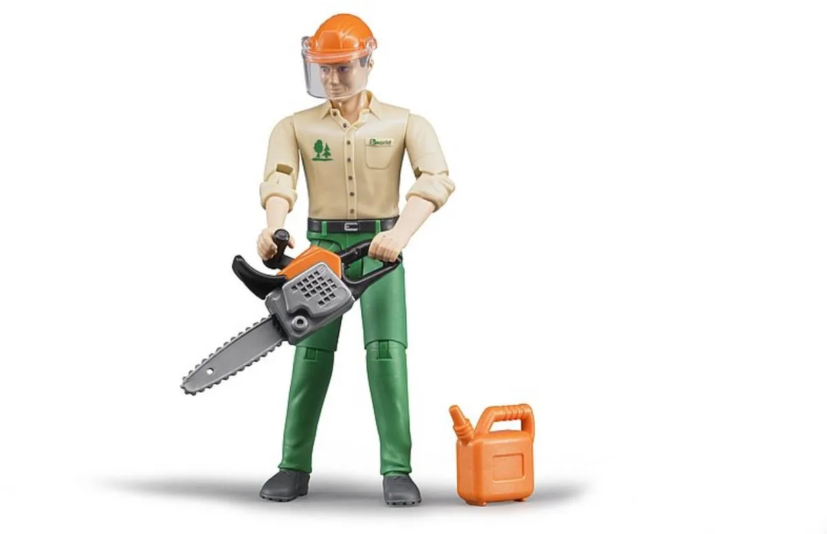 Bruder Bworld Bosbouwfiguur 60030 - Multicolor