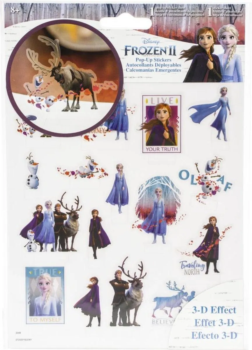 Disney Frozen 2 Pop Up Stickers