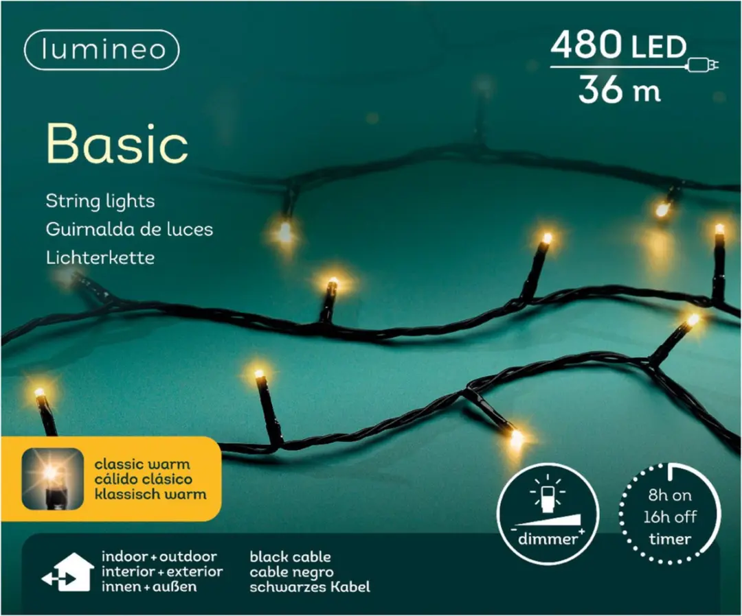 Lumineo Kerstverlichting 480 LED
