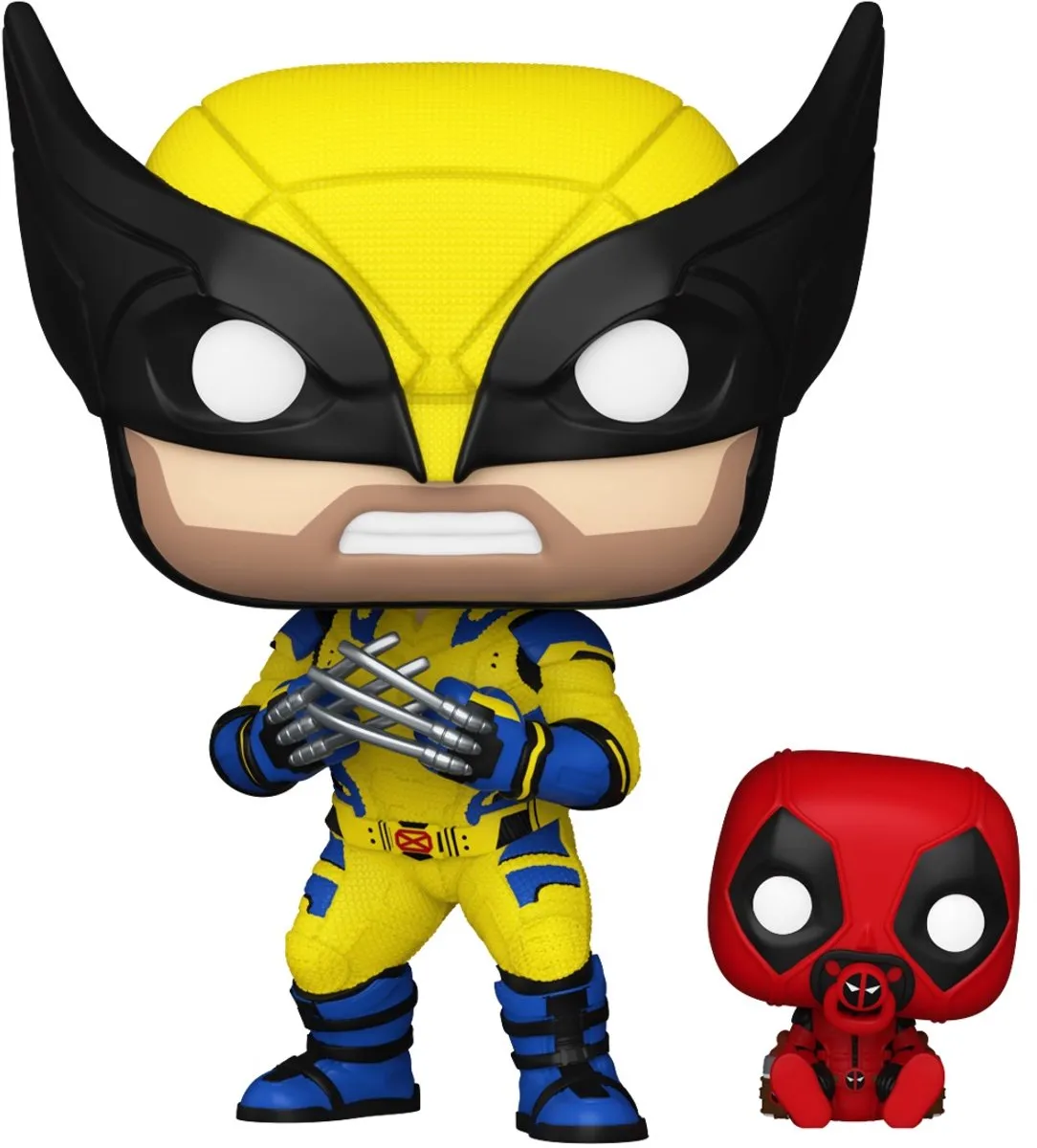 Funko Pop! Deadpool 3 Wolverine met Babypool - 9cm - Multi