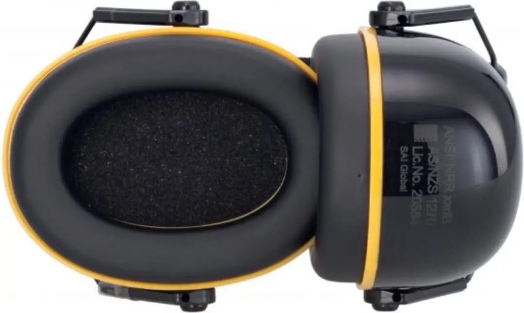 Uvex K20 Opvouwbare Hoofdtelefoon - 33dB Ruisonderdrukking - Zwart