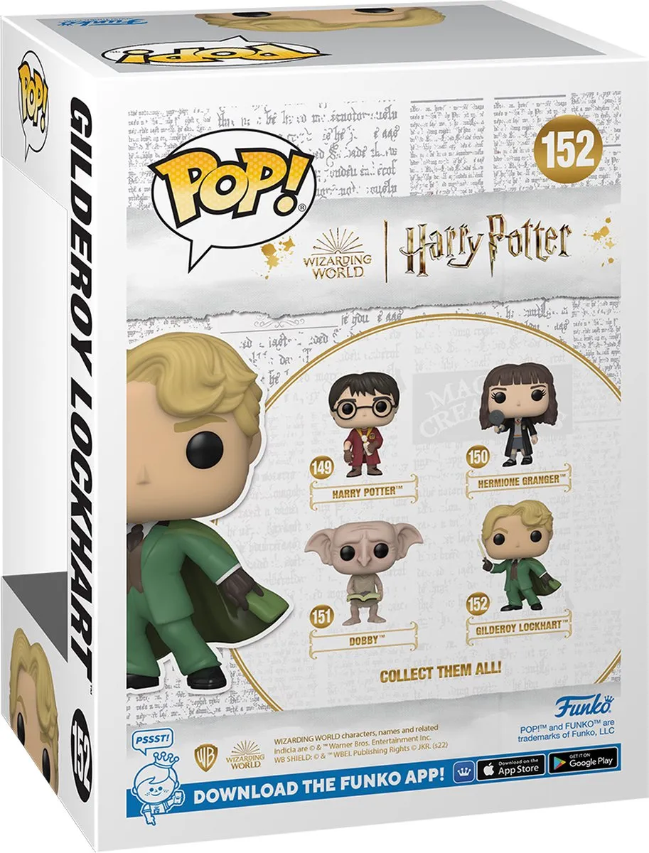 Funko Harry Potter Gilderoy Lockhart POP! Movies - 9cm - Multicolor