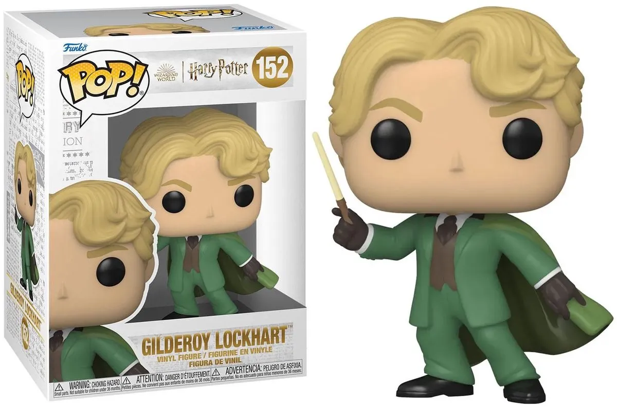 Funko Harry Potter Gilderoy Lockhart POP! Movies - 9cm - Multicolor