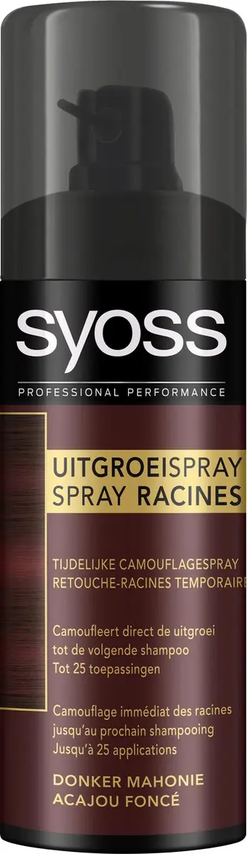 SYOSS Uitgroeispray Donker Mahonie 120ml