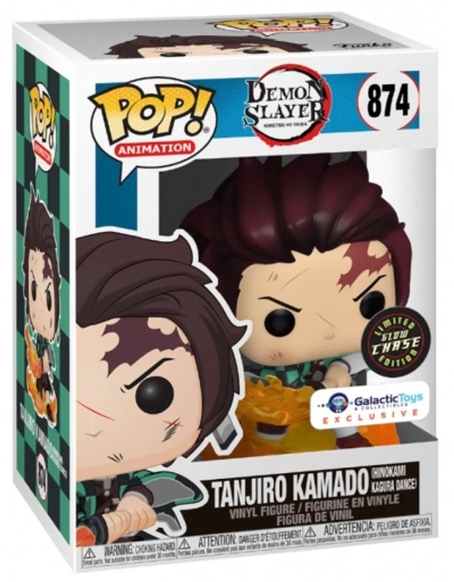 Funko Pop! Demon Slayer Tanjiro Kamado Vinyl Figuur - 52265