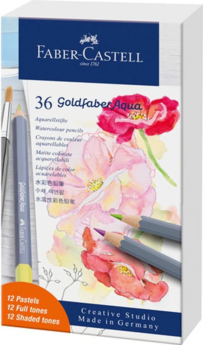 Faber-Castell Goldfaber Aquarel Potloden 36 Stuks