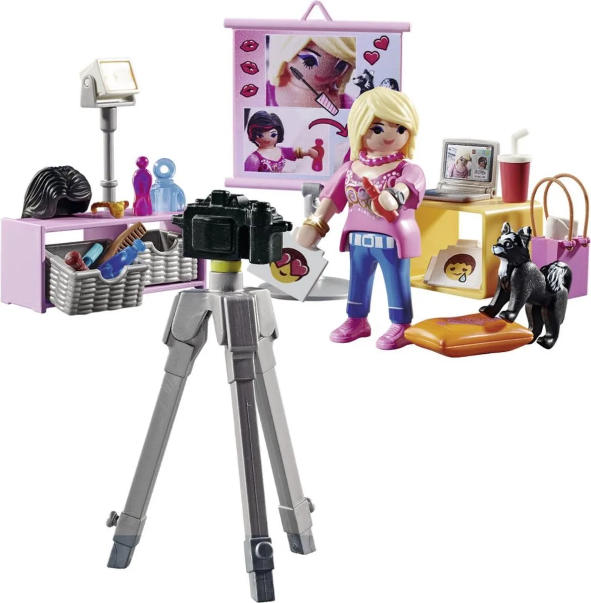 Playmobil Geschenkset Social Media Ster 70607 - Multicolor